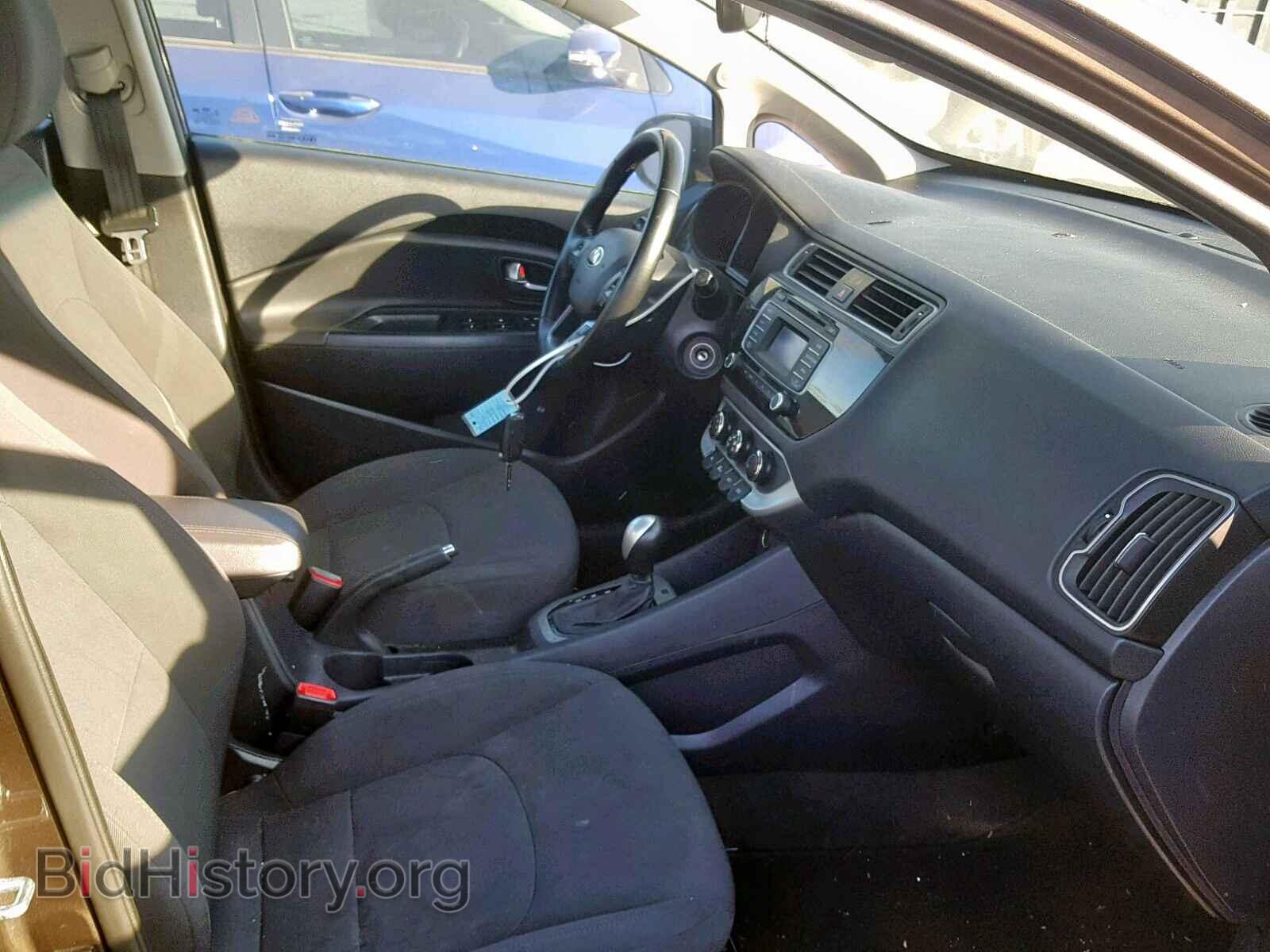 2016 KIA RIO - VIN: KNADN4A30G6680571 - Фото 5