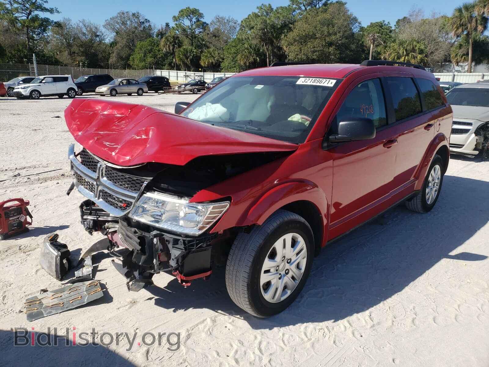 2018 DODGE JOURNEY - VIN: 3C4PDCAB4JT272995 - Фото 2