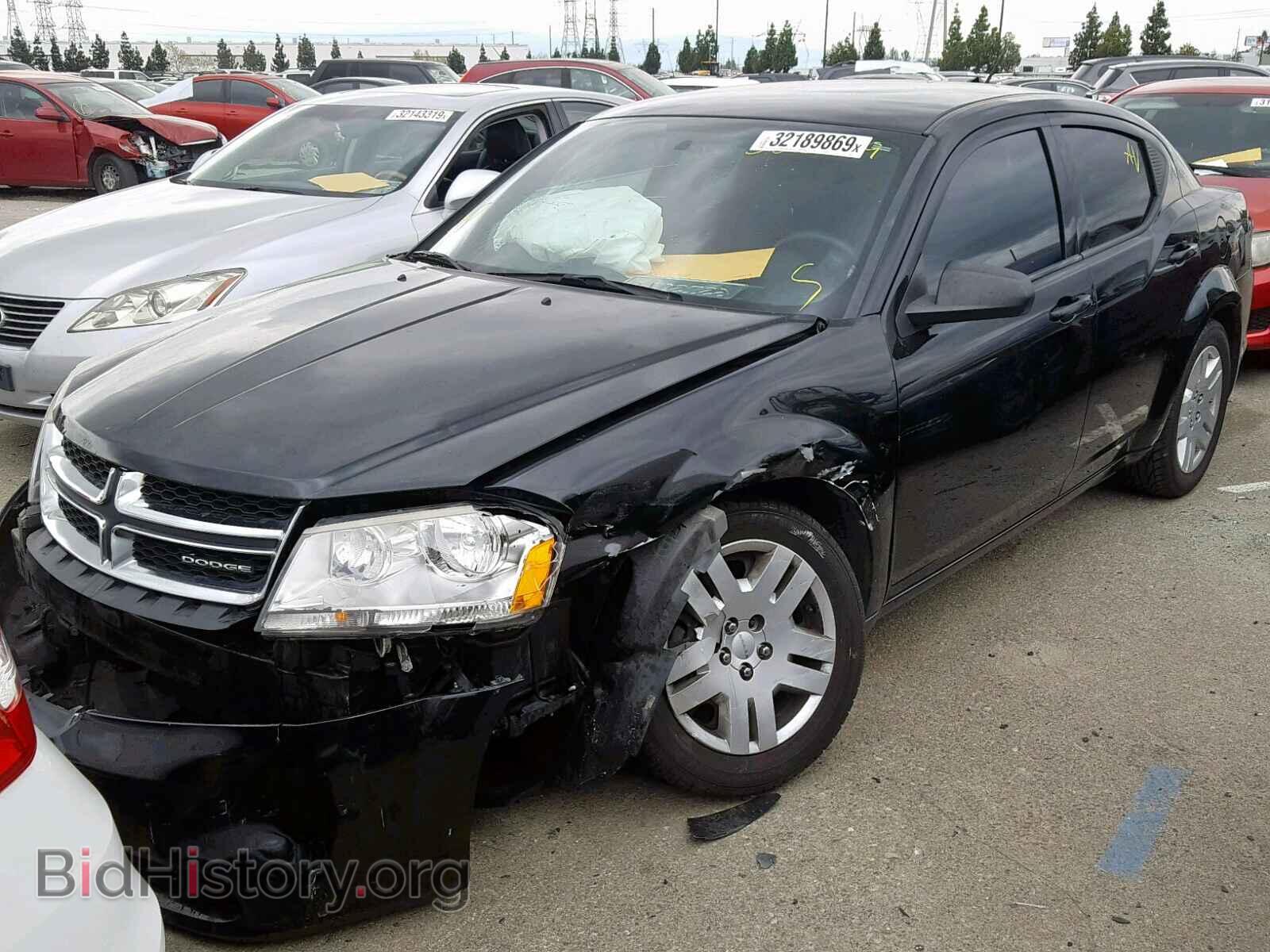 2011 DODGE AVENGER - VIN: 1B3BD4FB6BN598728 - Фото 2