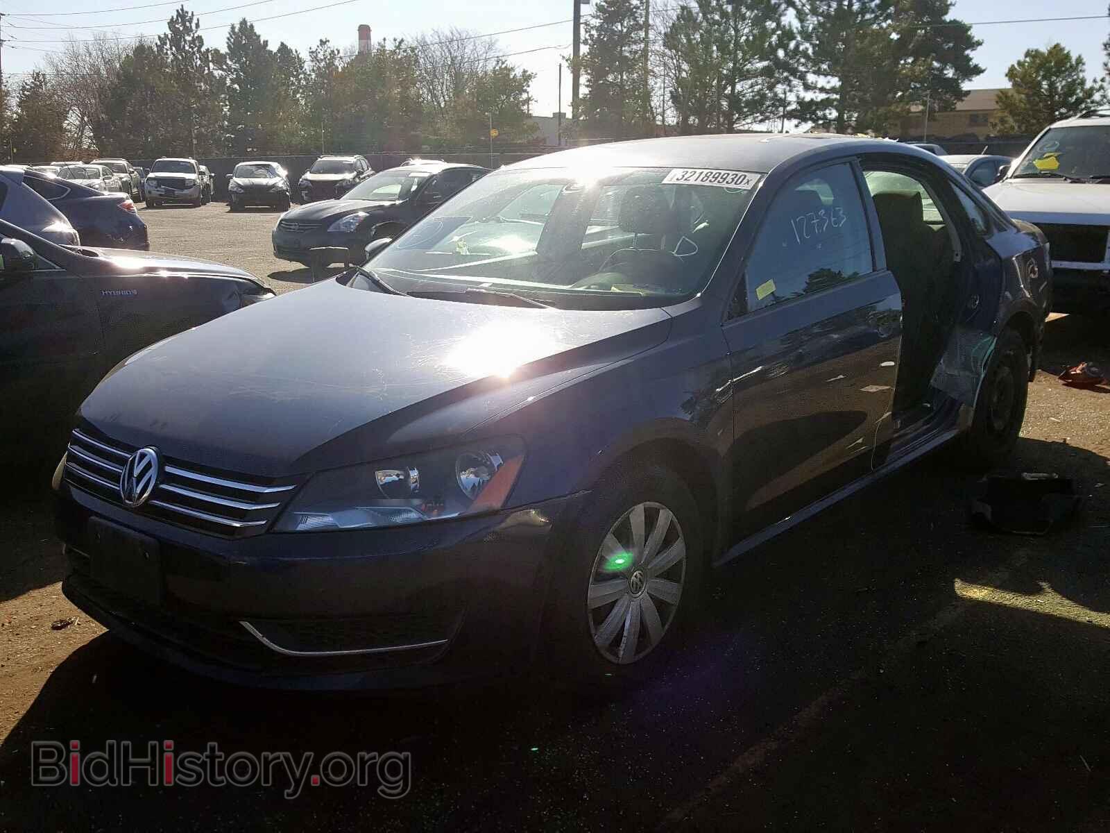 2013 VOLKSWAGEN PASSAT - VIN: 1VWAP7A30DC143968 - Фото 2