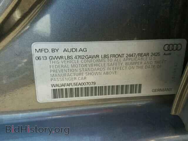 2014 AUDI A4 - VIN: WAUAFAFL5EA007079 - Фото 10