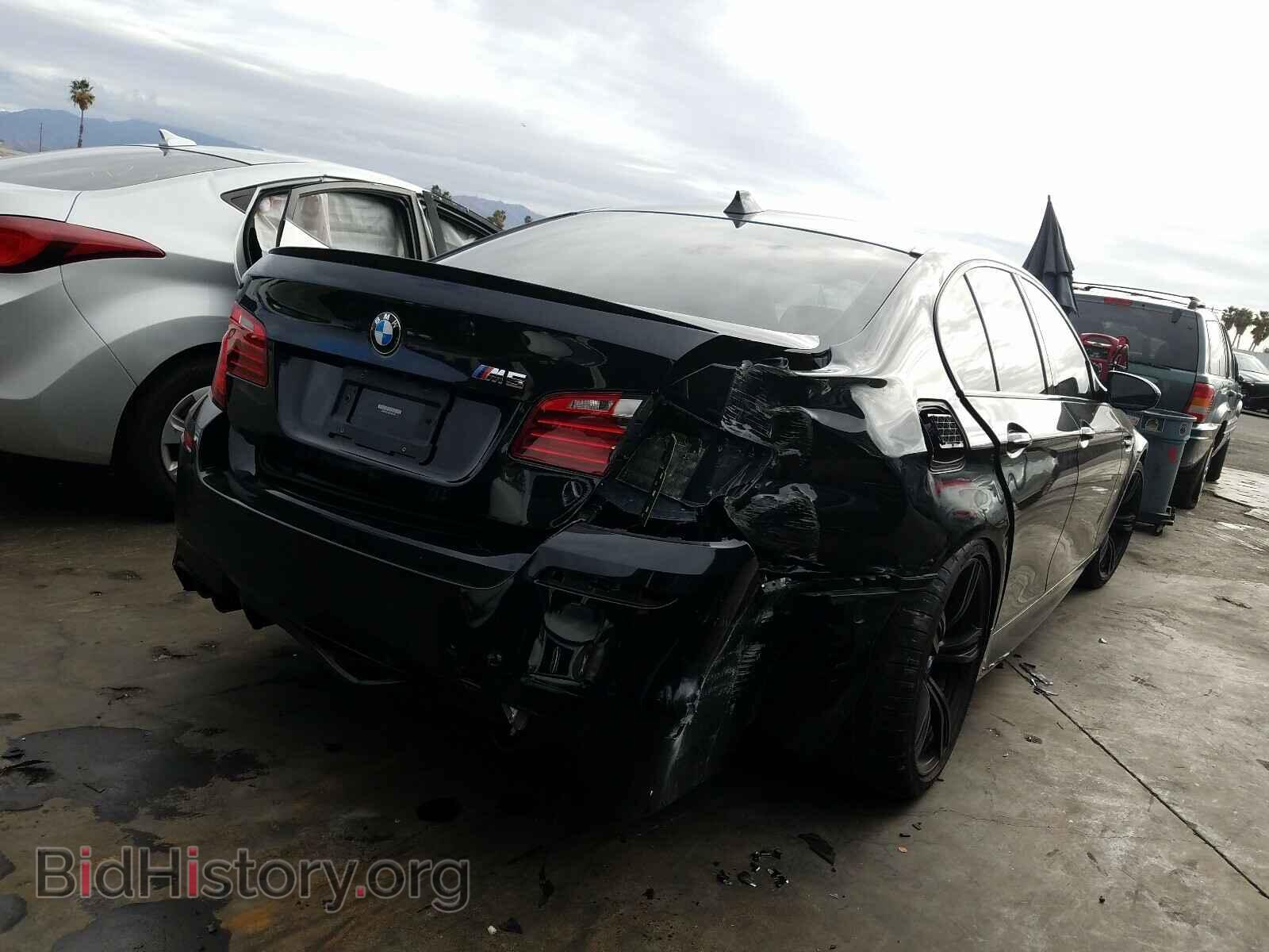 2016 BMW M5 - VIN: WBSFV9C5XGG343108 - Фото 4