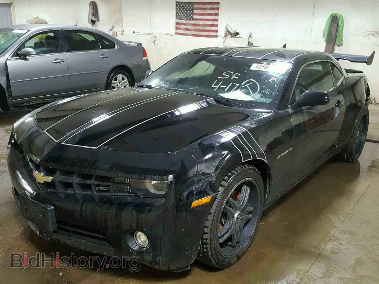 2012 CHEVROLET CAMARO - VIN: 2G1FE1E36C9190927 - Фото 2
