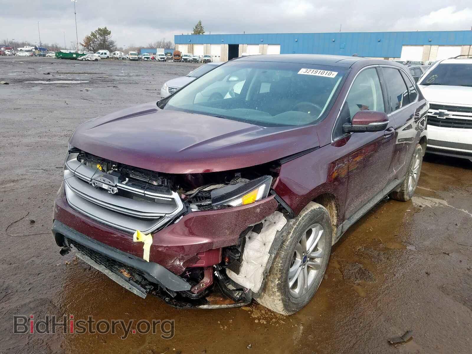 2017 FORD EDGE - VIN: 2FMPK4J90HBB46076 - Фото 2