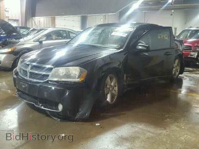 2008 DODGE AVENGER - VIN: 1B3LC76M78N130834 - Фото 2