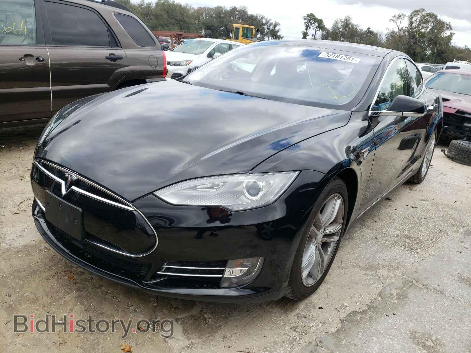 2015 TESLA MODEL S - VIN: 5YJSA1H19FFP71558 - Фото 2