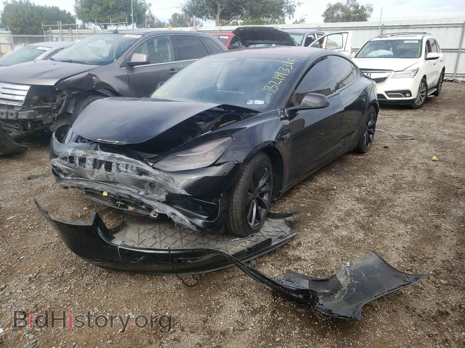 2018 TESLA MODEL 3 - VIN: 5YJ3E1EA1JF011923 - Фото 2