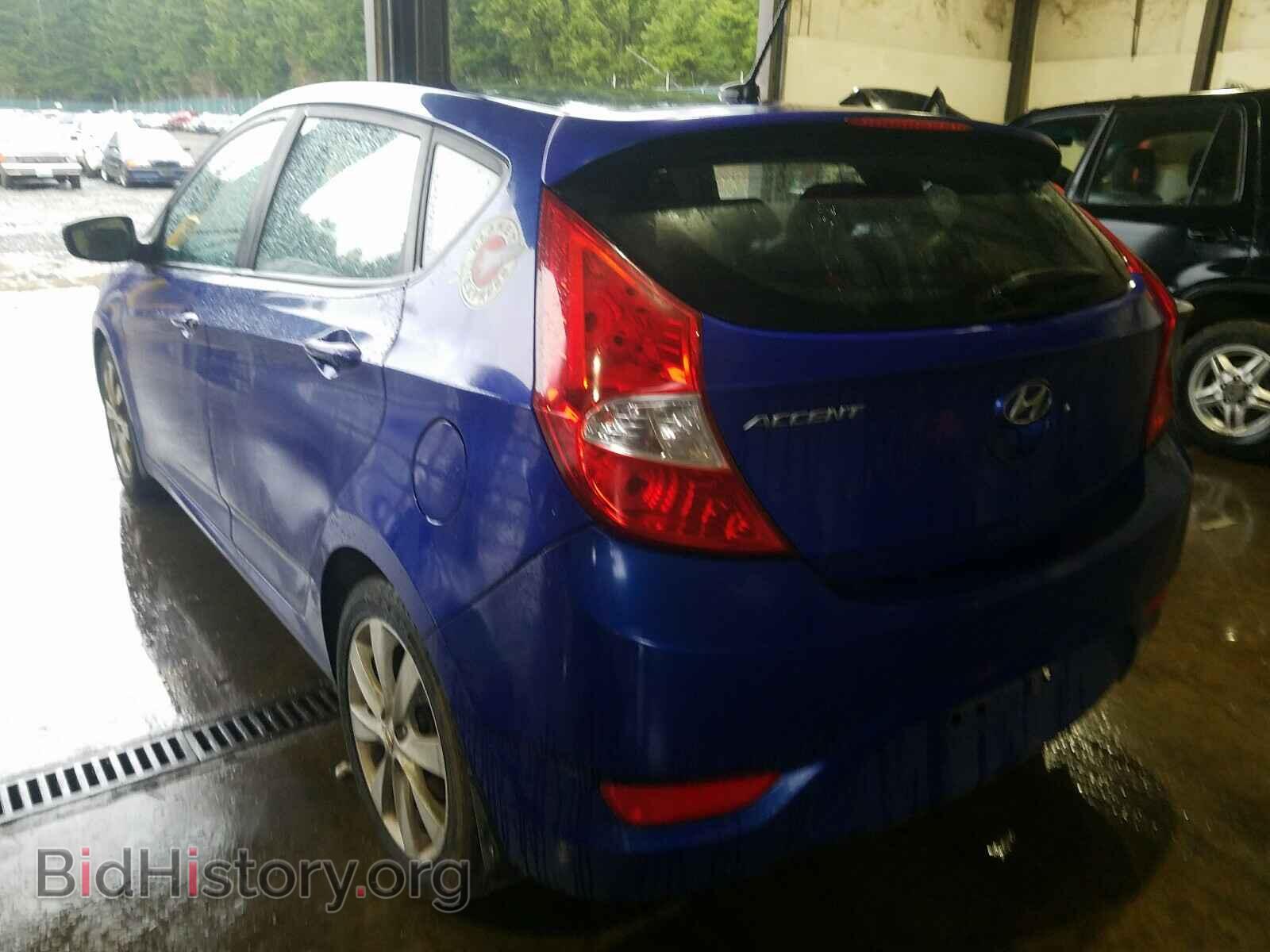 2013 HYUNDAI ACCENT - VIN: KMHCU5AE0DU111862 - Фото 3