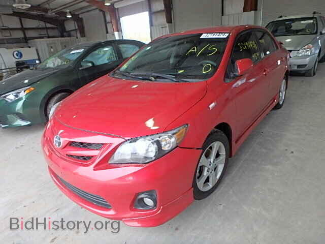 2011 TOYOTA COROLLA - VIN: 2T1BU4EE3BC723472 - Фото 2