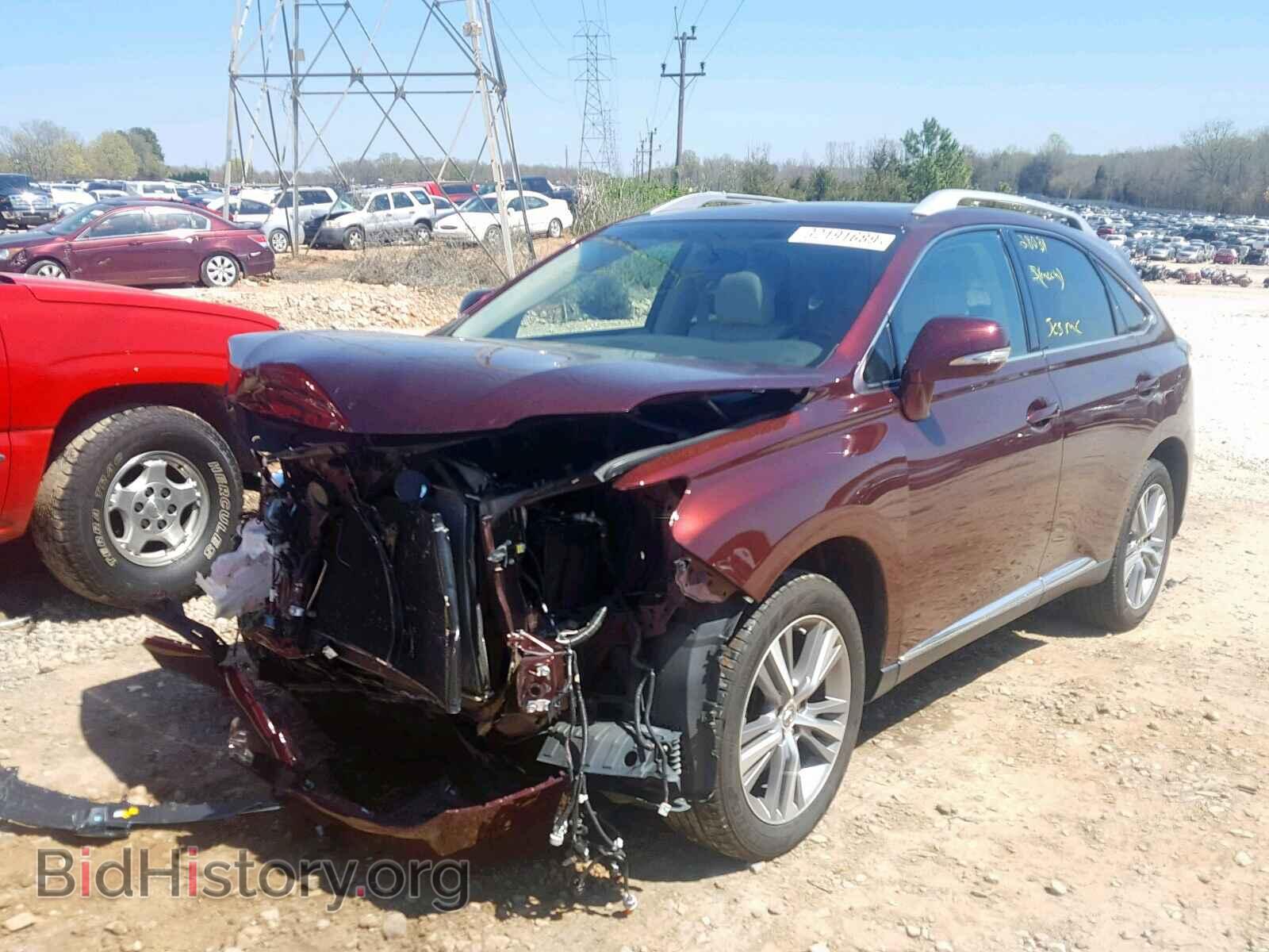 2015 LEXUS RX 350 - VIN: 2T2BK1BA1FC301207 - Фото 2