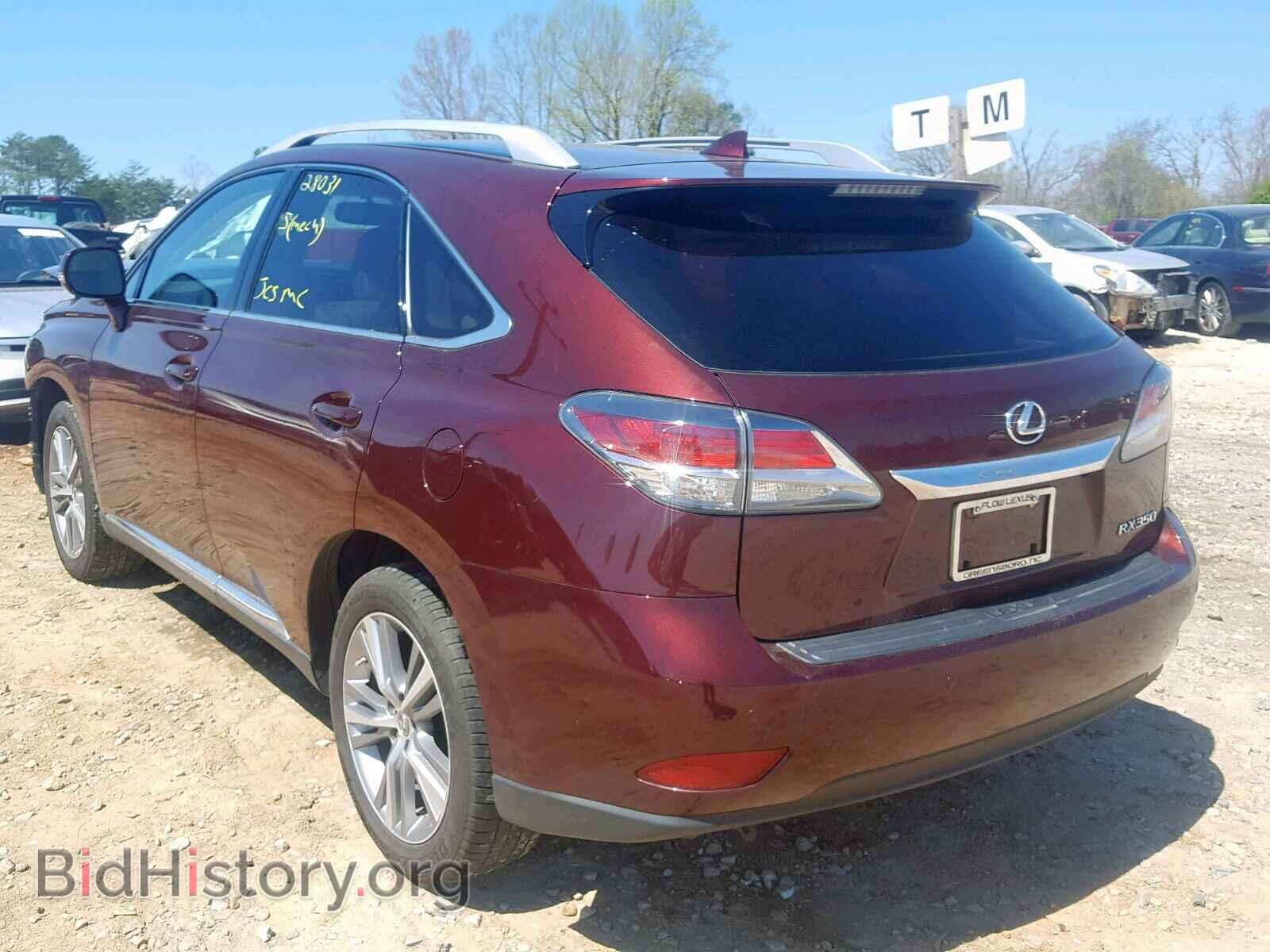 2015 LEXUS RX 350 - VIN: 2T2BK1BA1FC301207 - Фото 3