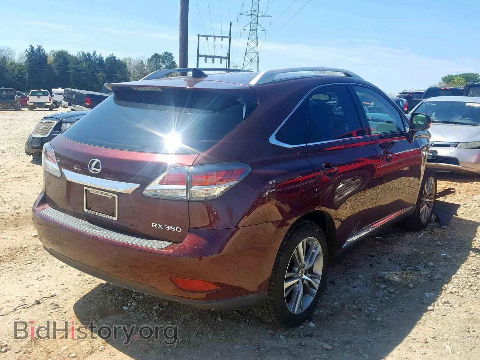 2015 LEXUS RX 350 - VIN: 2T2BK1BA1FC301207 - Фото 4