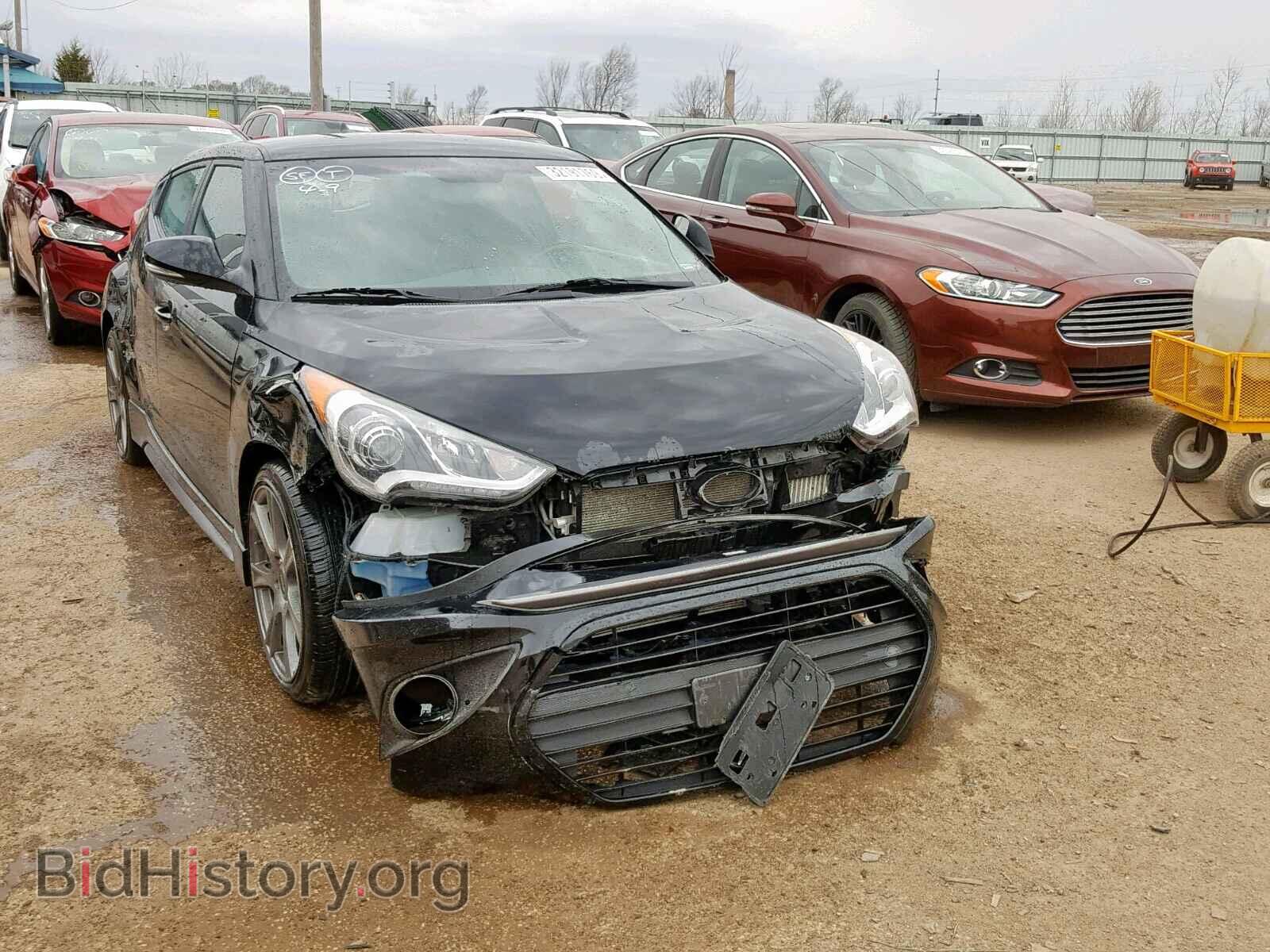 Photo KMHTC6AE0EU195059 - HYUNDAI VELOSTER 2014