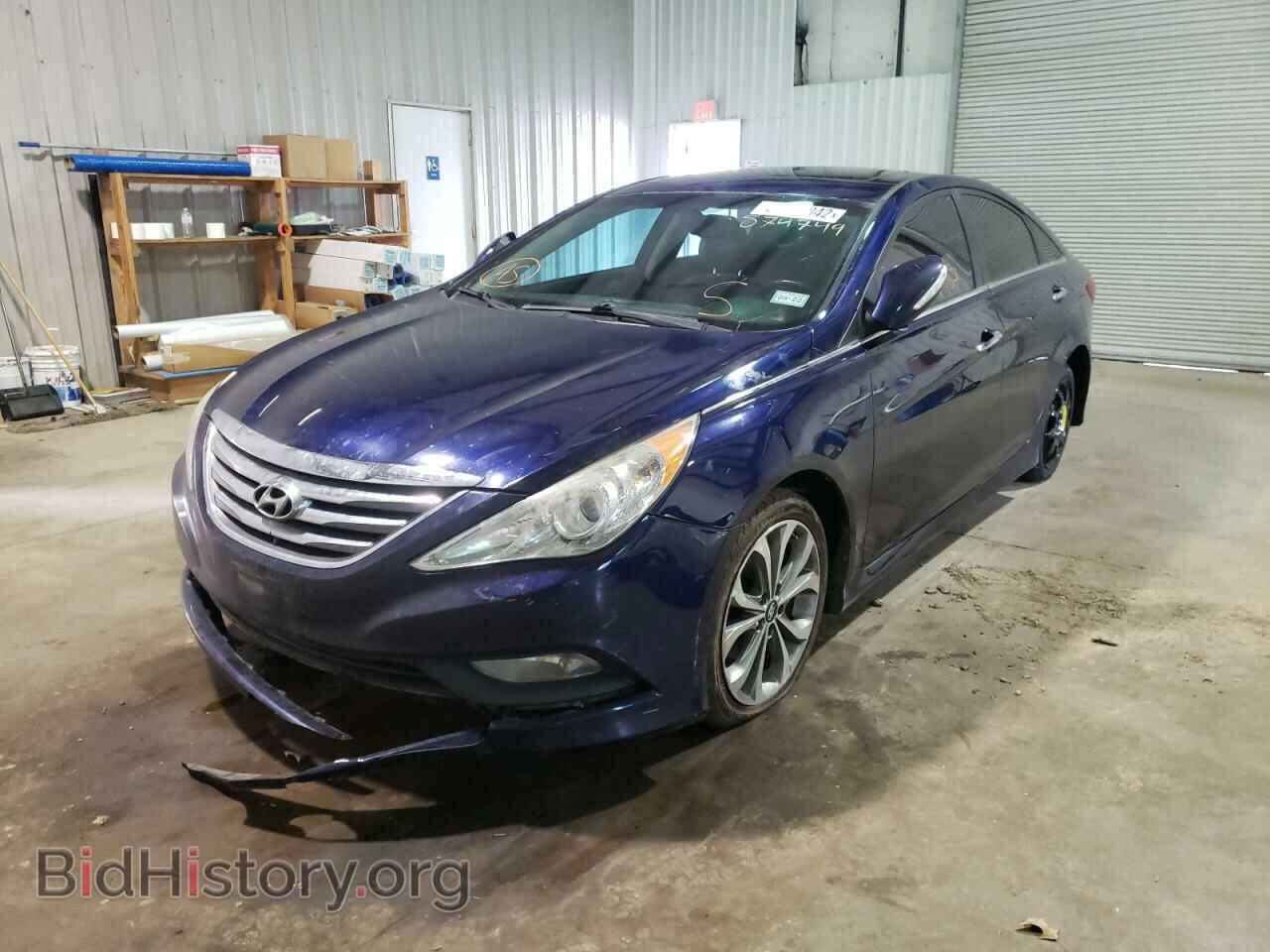 2014 HYUNDAI SONATA - VIN: 5NPEC4AB0EH874749 - Фото 2