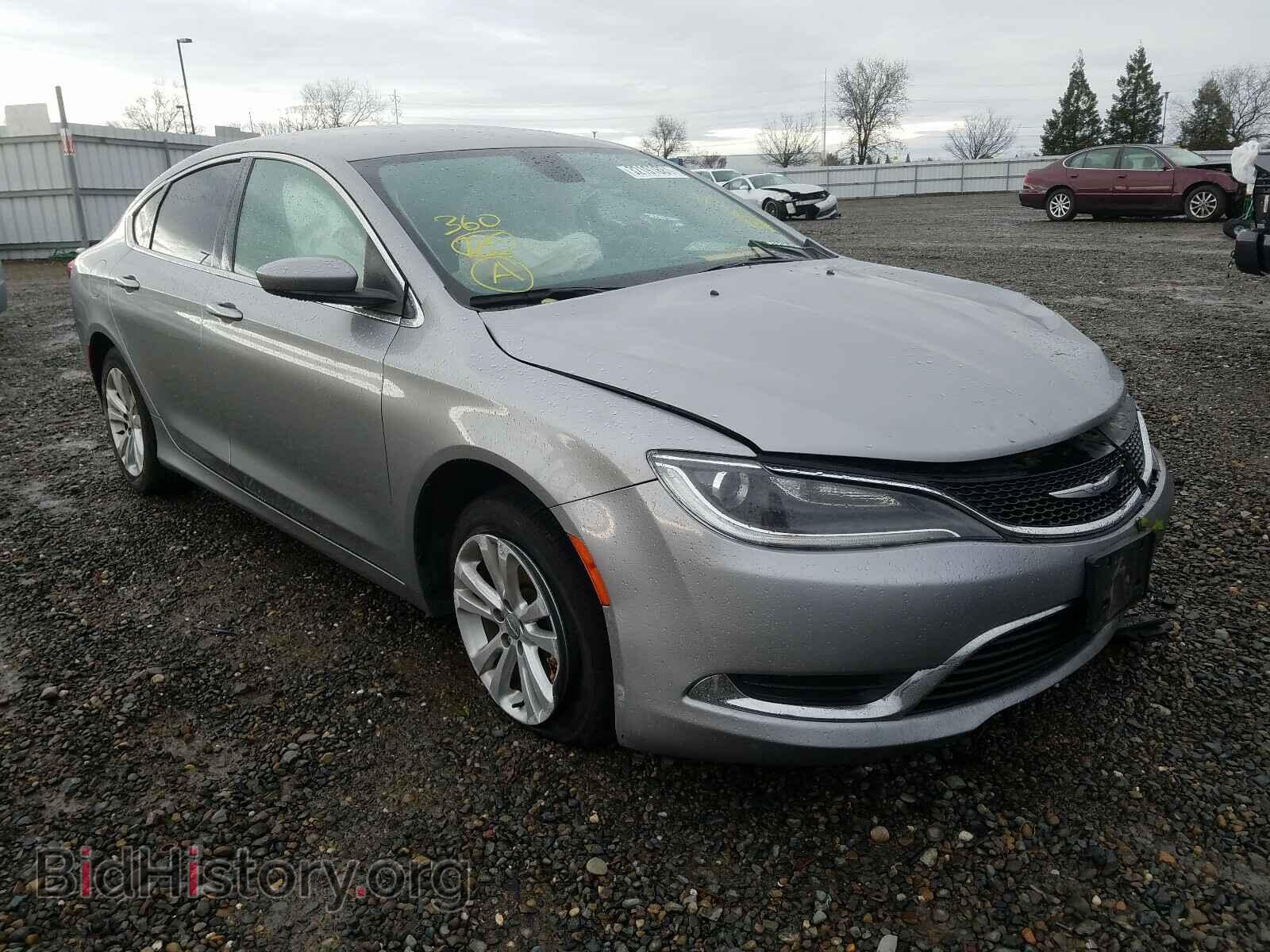 Фотография 1C3CCCAB8FN658638 - CHRYSLER 200 2015