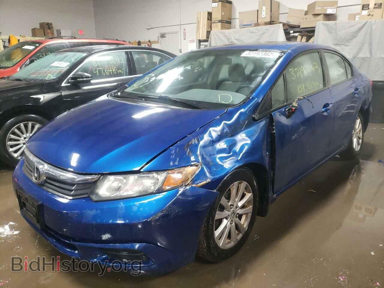 2012 HONDA CIVIC - VIN: 19XFB2F87CE029780 - Фото 2