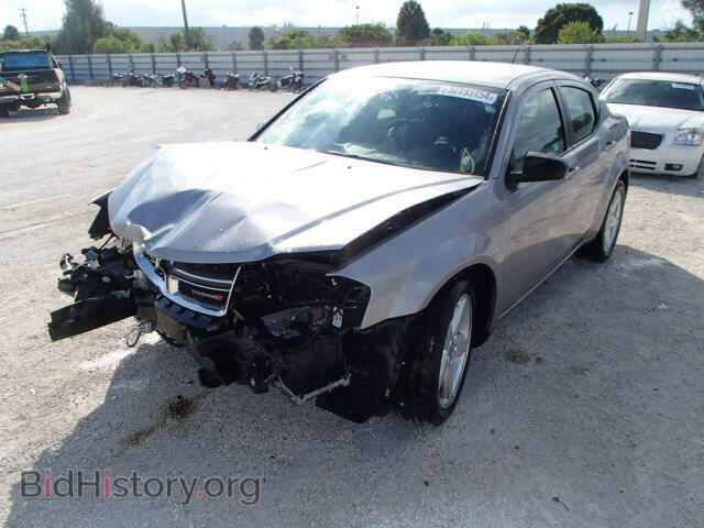 2013 DODGE AVENGER - VIN: 1C3CDZAB6DN648820 - Фото 2
