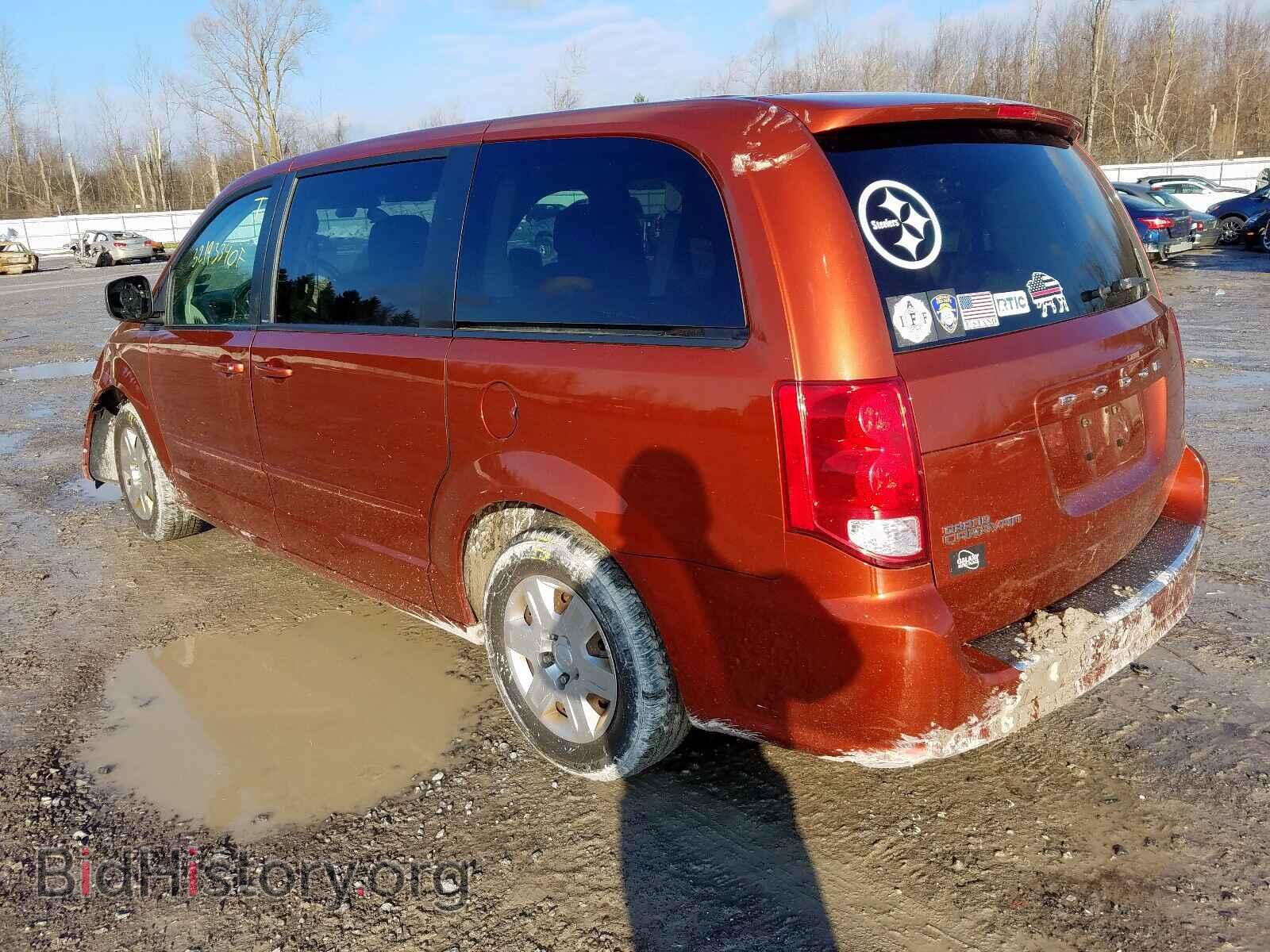 2012 DODGE CARAVAN - VIN: 2C4RDGBG0CR194974 - Фото 3