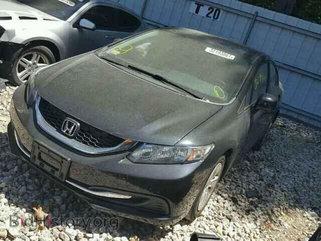 2013 HONDA CIVIC - VIN: 2HGFB2F50DH563765 - Фото 2