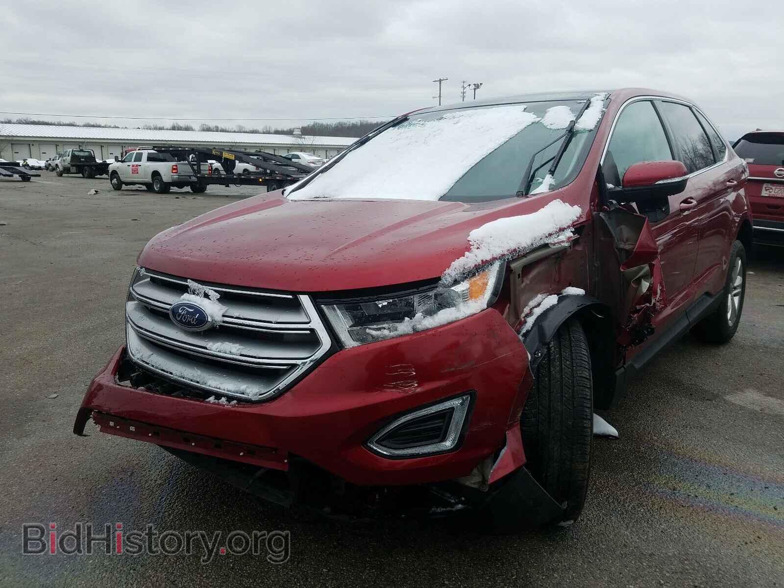 2015 FORD EDGE - VIN: 2FMTK4J86FBB44982 - Photo 2