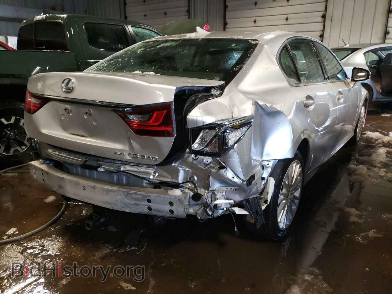 2013 LEXUS GS350 - VIN: JTHCE1BL5D5017699 - Фото 4