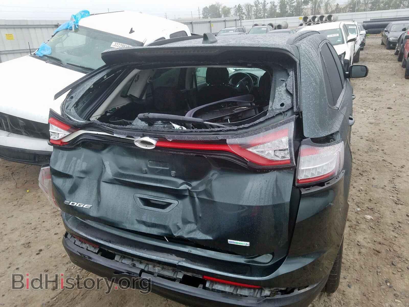 2015 FORD EDGE - VIN: 2FMTK3G93FBB42617 - Фото 9