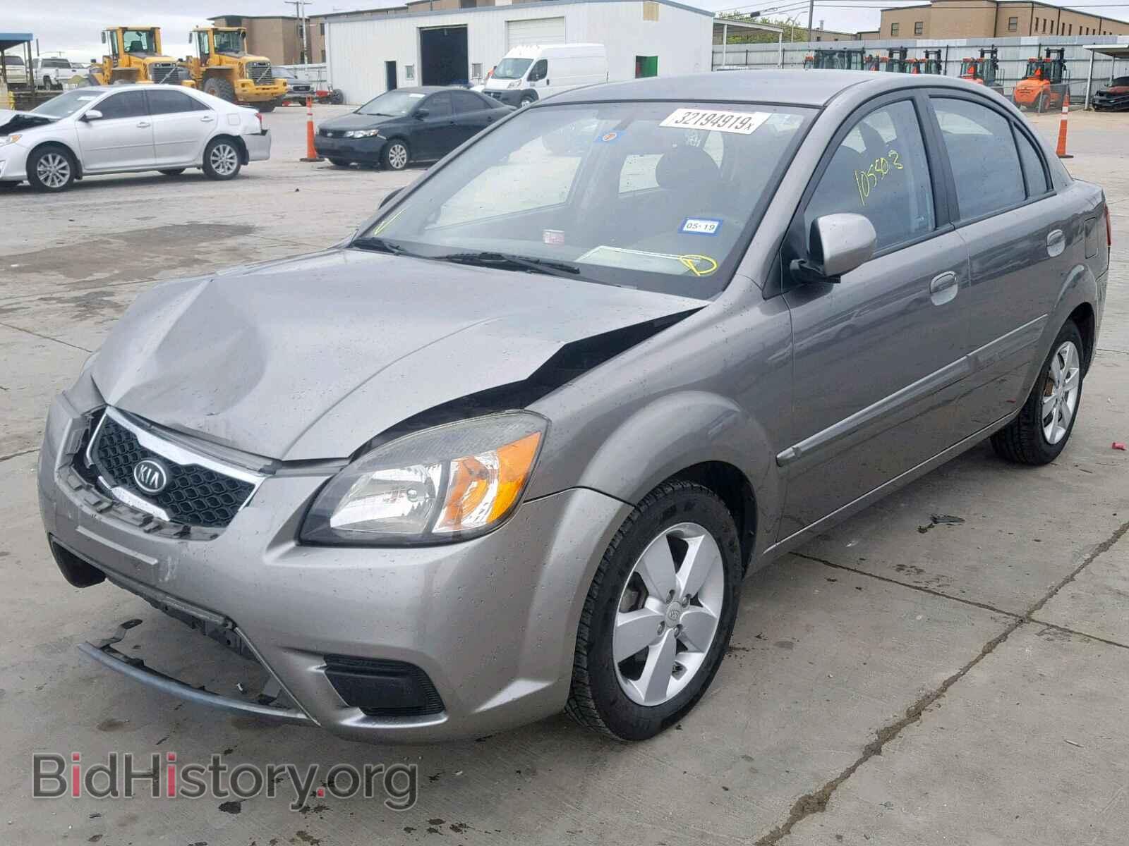 2011 KIA RIO BASE - VIN: KNADH4A34B6954712 - Фото 2
