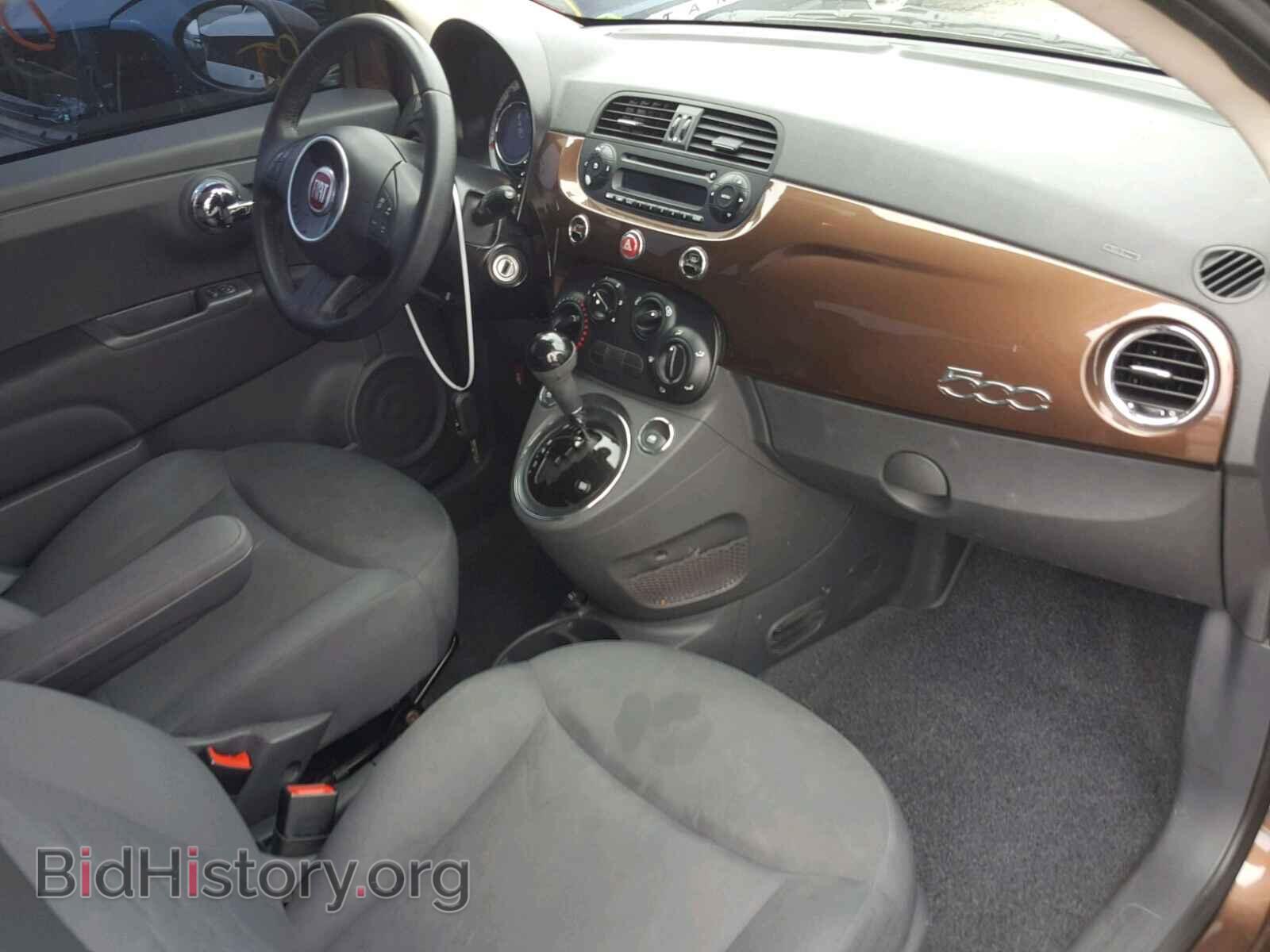 2013 FIAT 500 - VIN: 3C3CFFAR9DT654844 - Фото 9