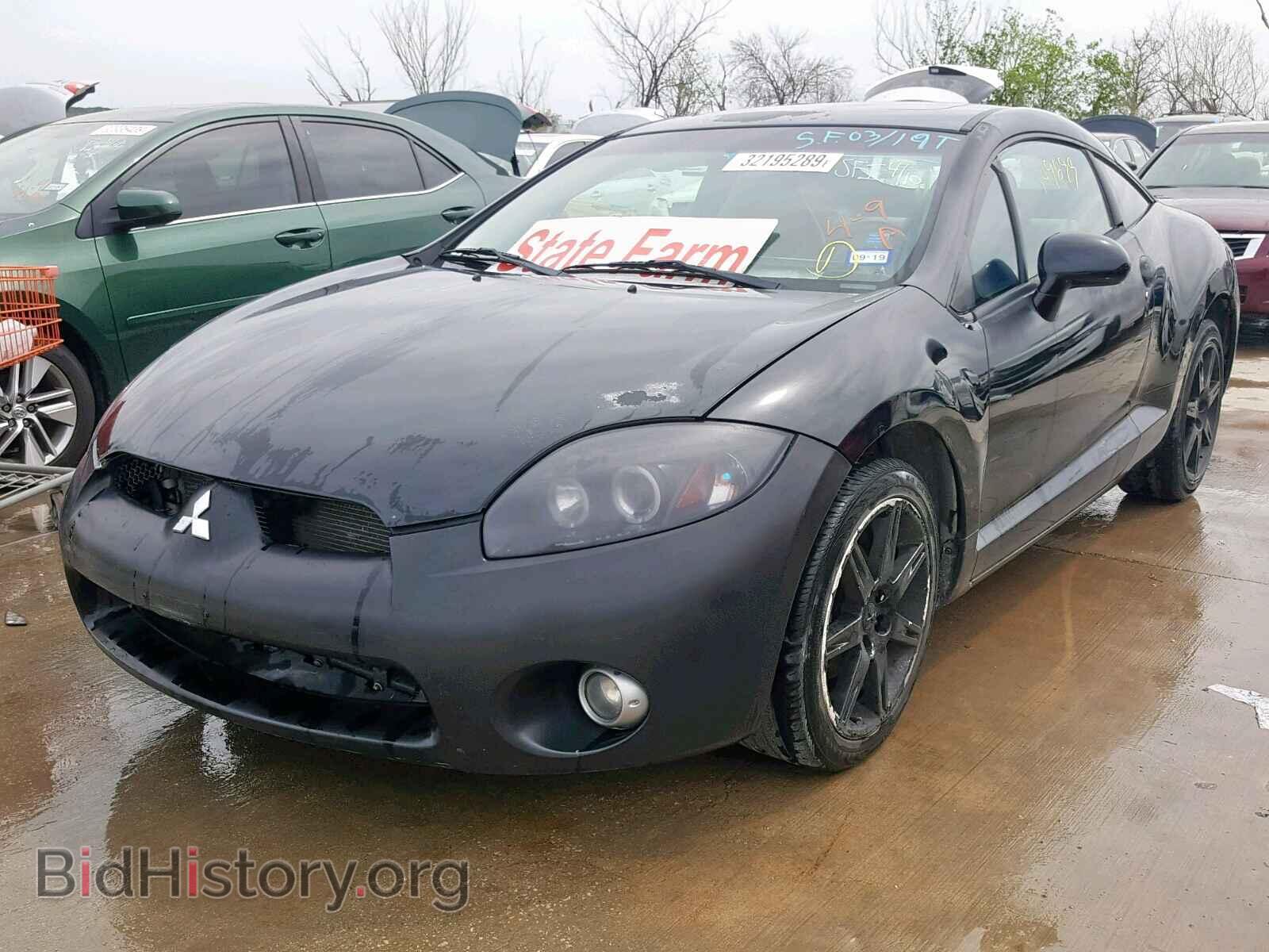 2007 MITSUBISHI ECLIPSE - VIN: 4A3AK34T17E013967 - Photo 2