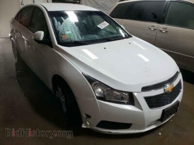 2012 Chevrolet CRUZE Cruze LT, белый — VIN 1G1PG5SC8C7368669, Copart