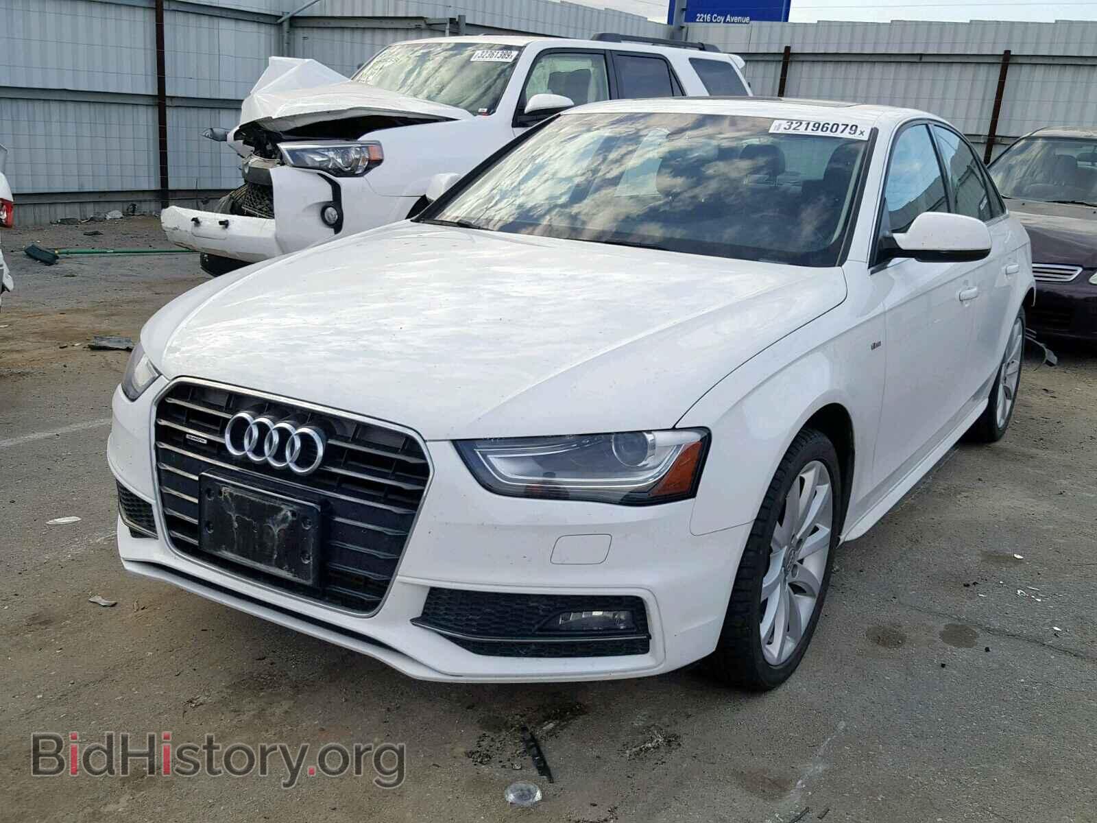 2014 AUDI A4 - VIN: WAUBFAFL9EN036100 - Photo 2