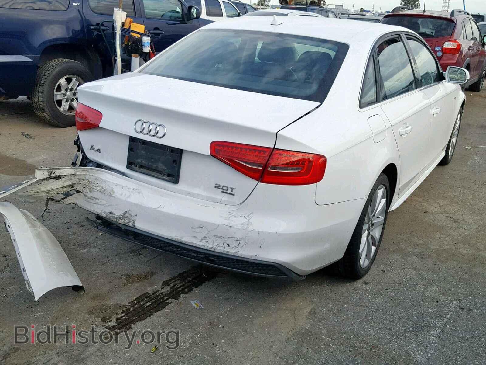 2014 AUDI A4 - VIN: WAUBFAFL9EN036100 - Photo 4