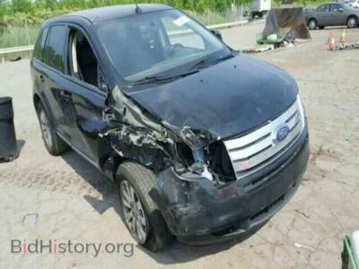 2009 Ford EDGE Edge SEL, черный — VIN 2FMDK38C99BA60376, Copart