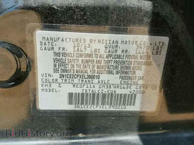 2014 NISSAN VERSA - VIN: 3N1CE2CPXEL390010 - Photo 10