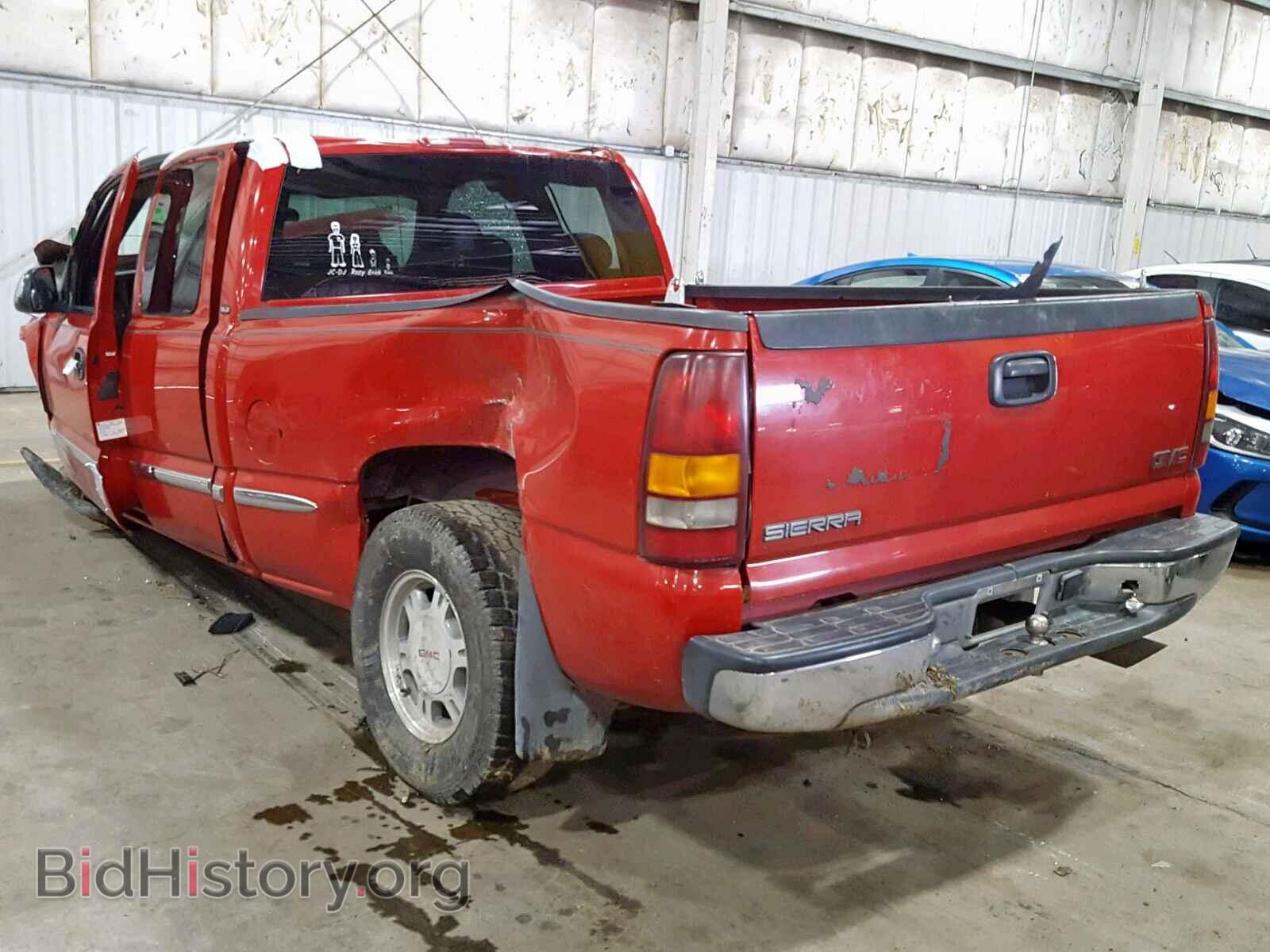 2001 GMC NEW SIERRA - VIN: 2GTEC19VX11368192 - Фото 3