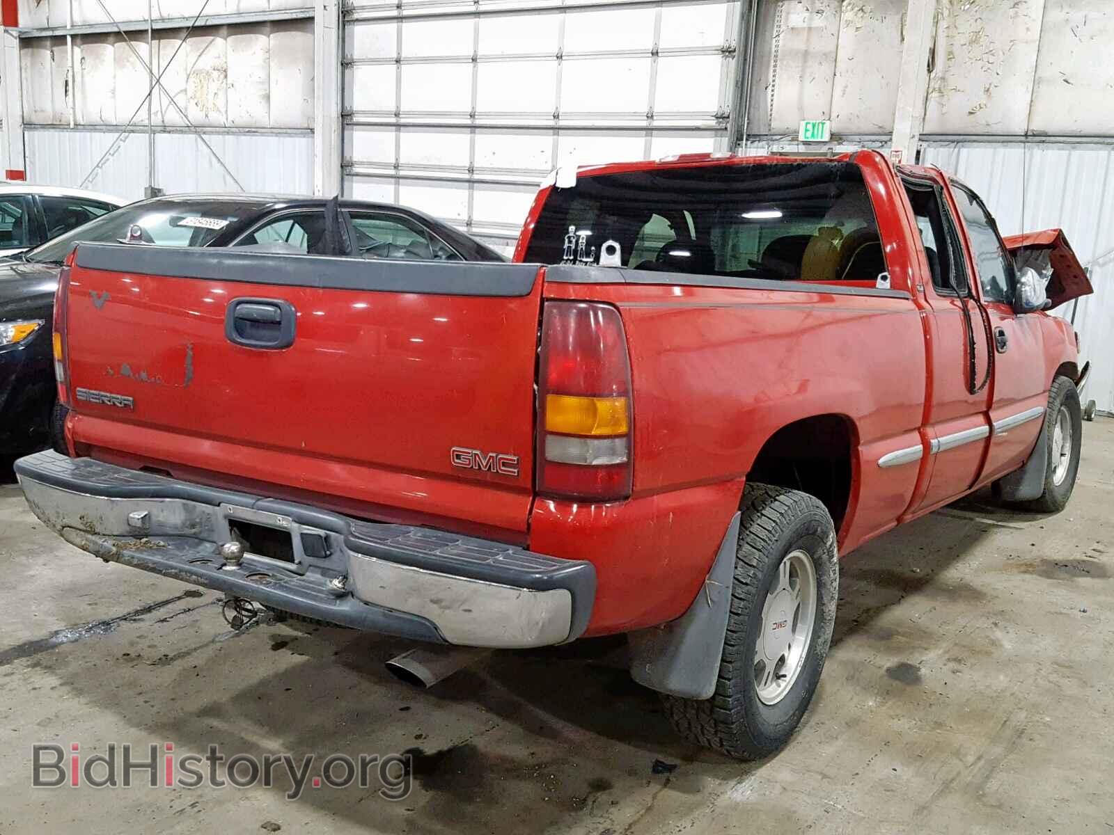 2001 GMC NEW SIERRA - VIN: 2GTEC19VX11368192 - Фото 4