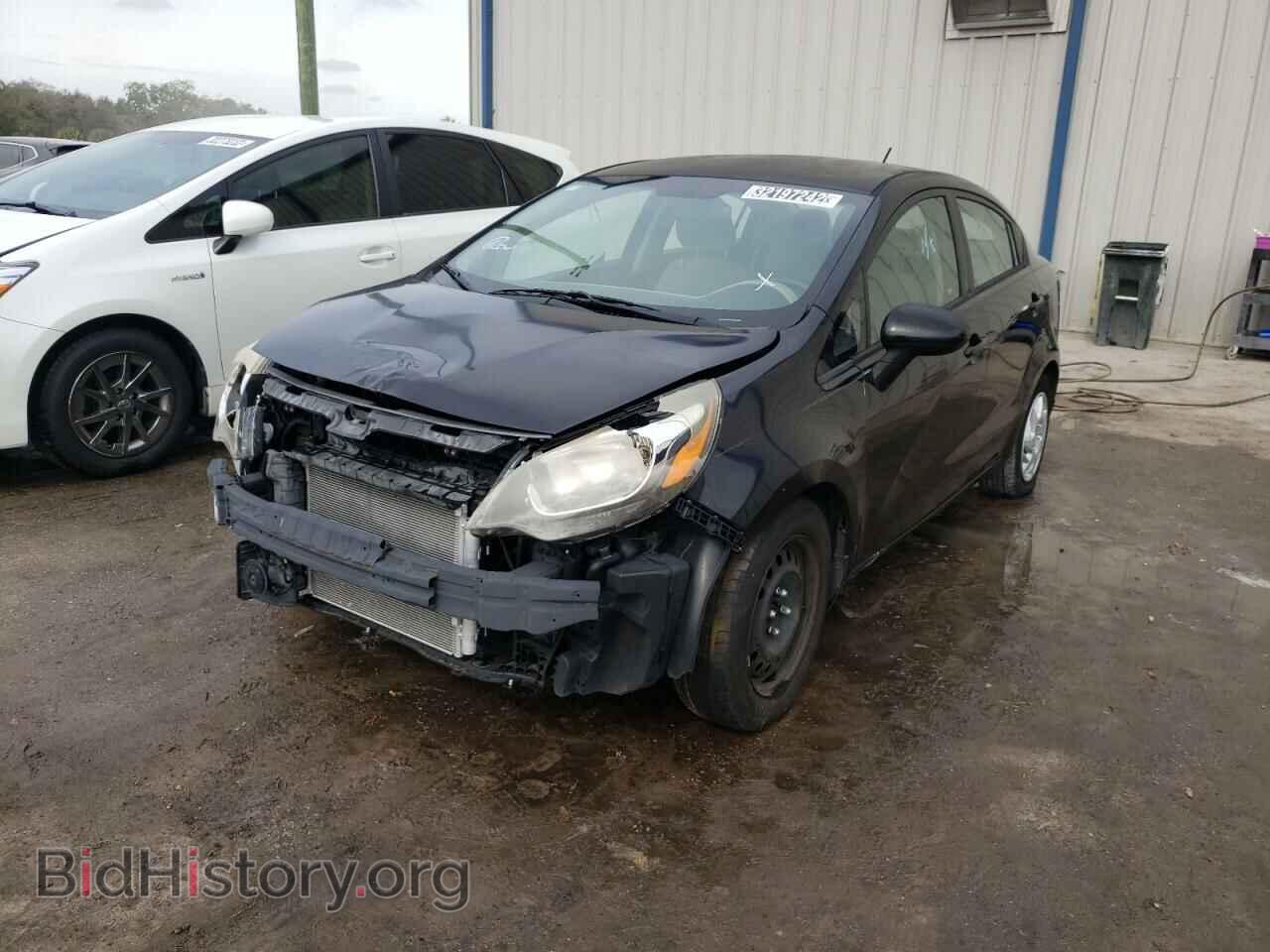 2014 KIA RIO - VIN: KNADM4A32E6336711 - Фото 2