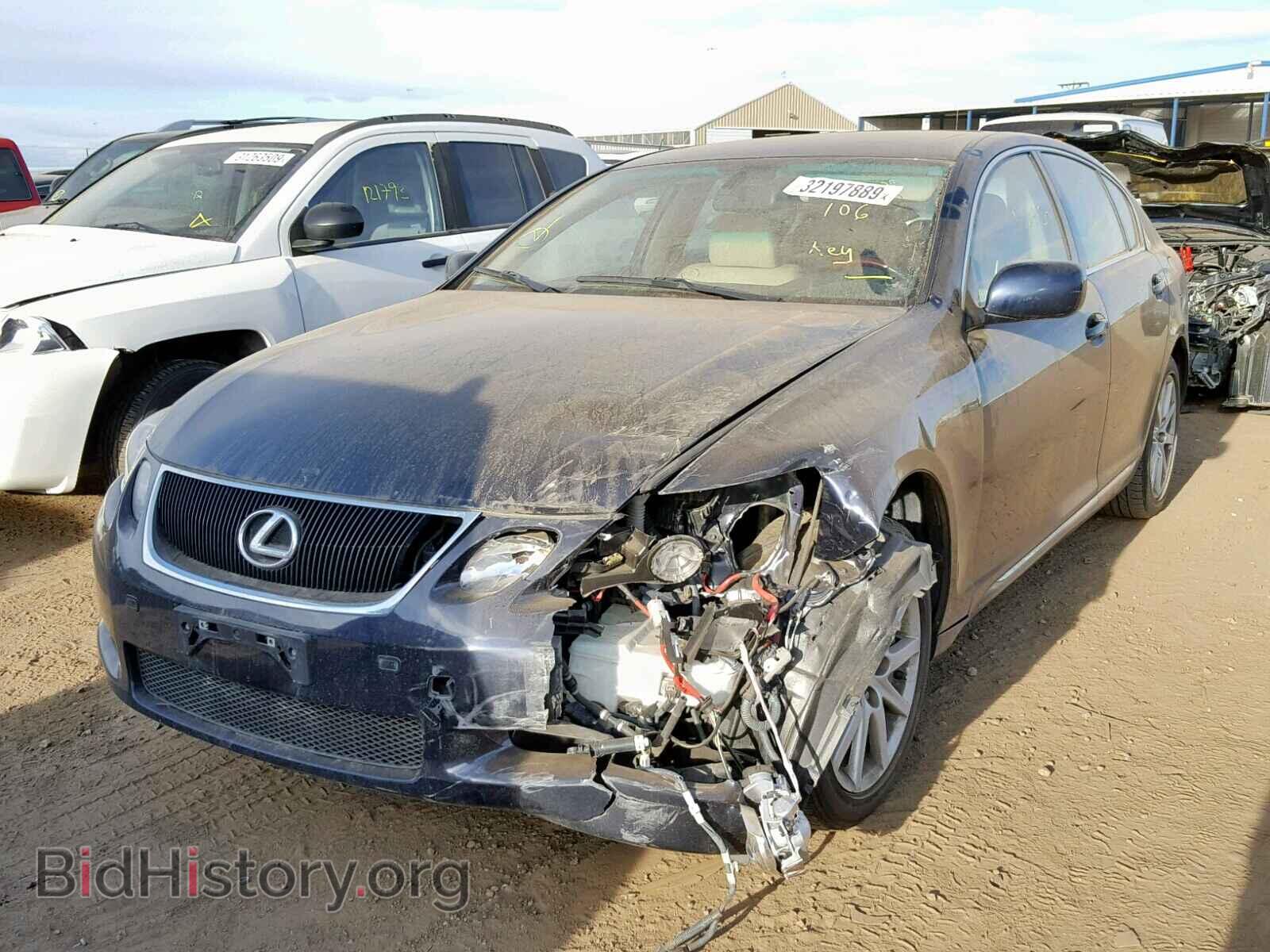 2007 LEXUS GS350 - VIN: JTHCE96S970011356 - Фото 2