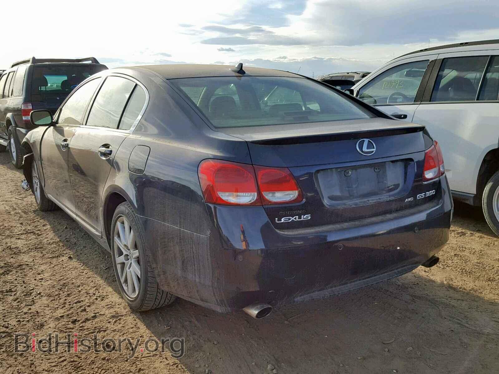 2007 LEXUS GS350 - VIN: JTHCE96S970011356 - Фото 3