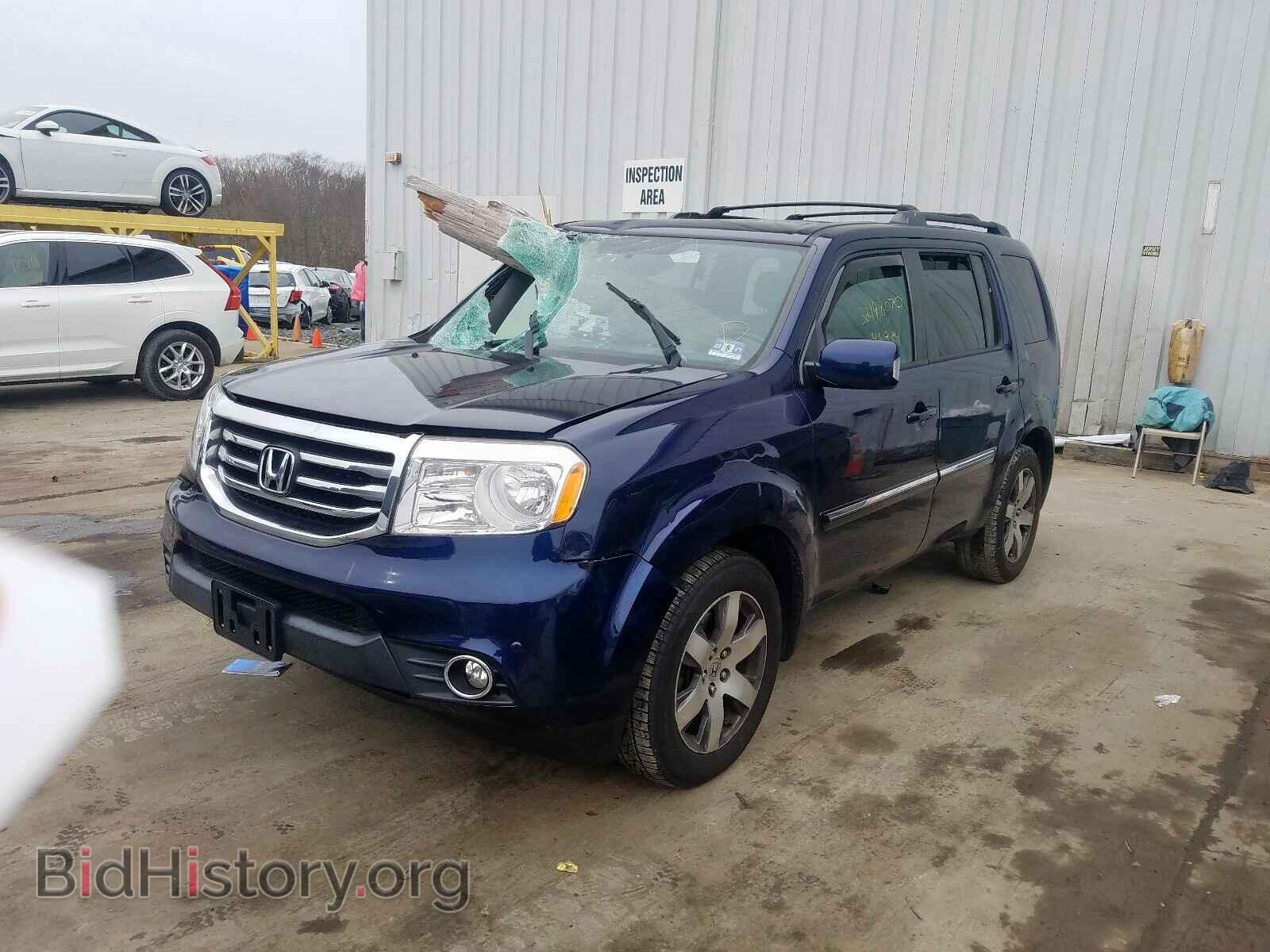 2013 HONDA PILOT - VIN: 5FNYF4H90DB085375 - Фото 2