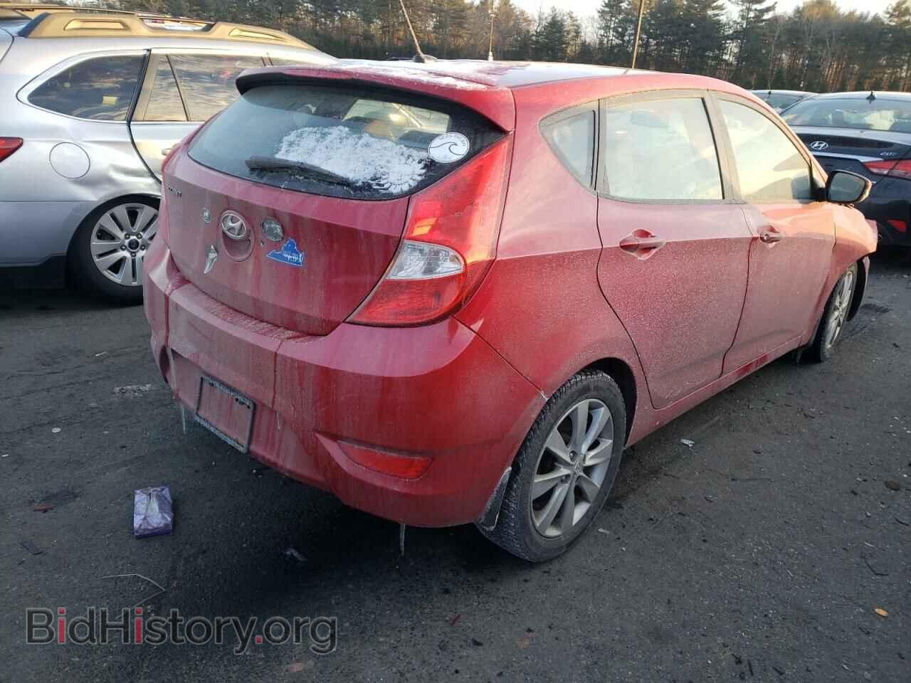 2013 HYUNDAI ACCENT - VIN: KMHCU5AE9DU118972 - Фото 4
