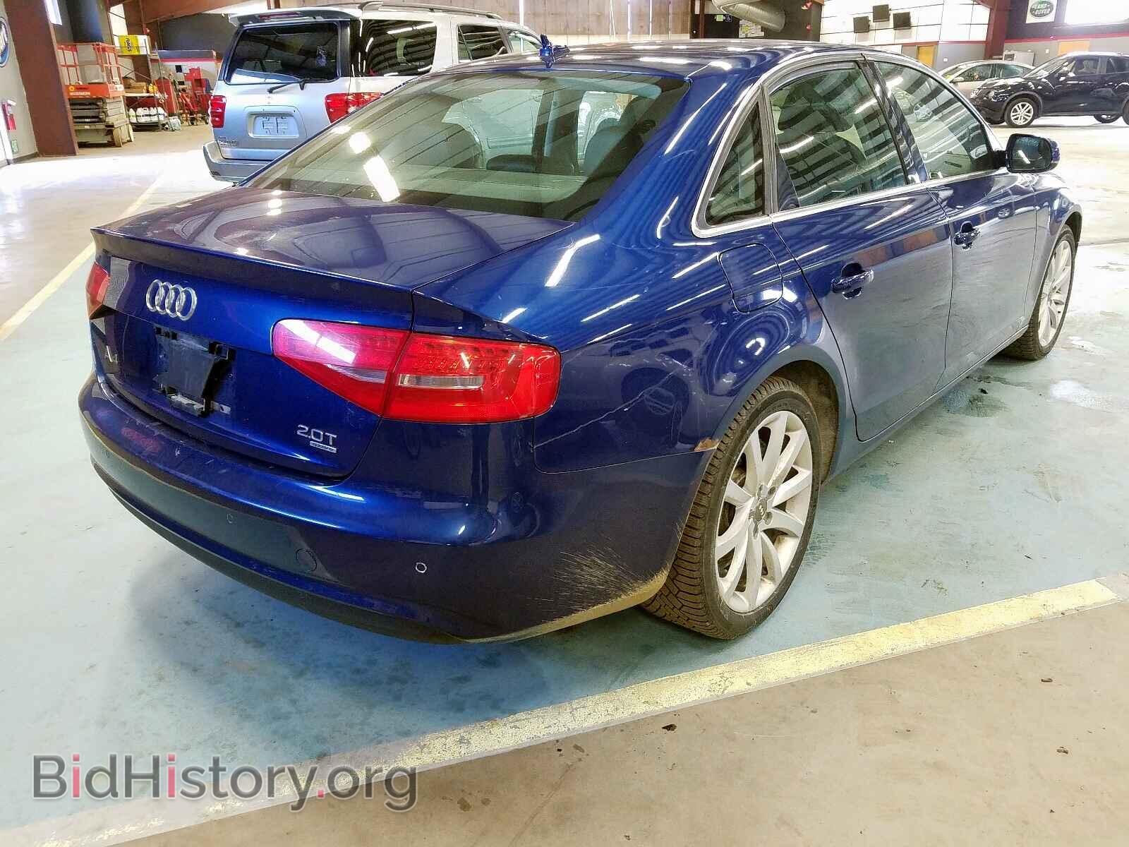 2013 AUDI A4 - VIN: WAUFFAFL5DN025319 - Photo 4
