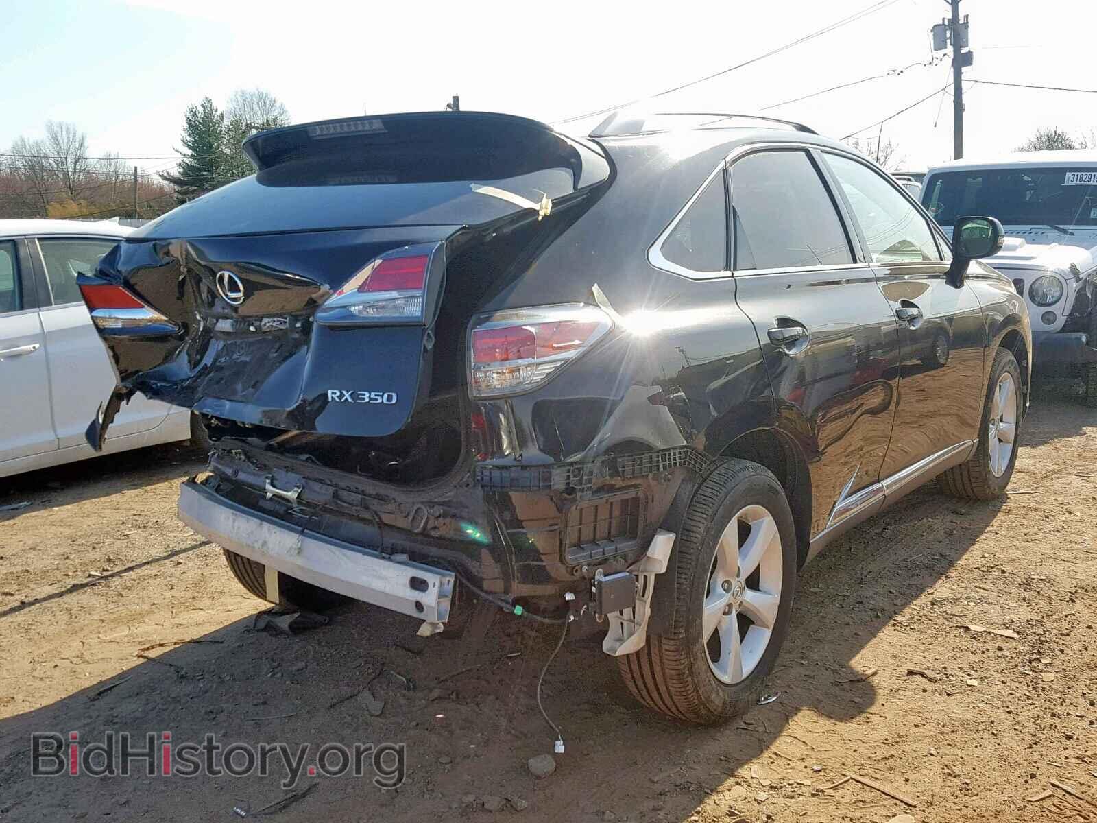 2013 LEXUS RX 350 - VIN: 2T2BK1BA9DC222204 - Фото 4