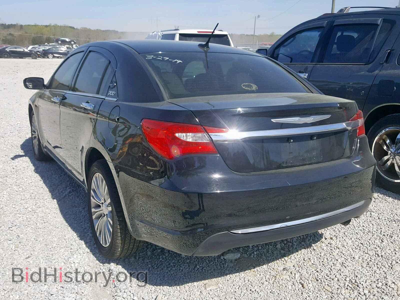 2012 CHRYSLER 200 - VIN: 1C3CCBCB1CN221566 - Фото 3