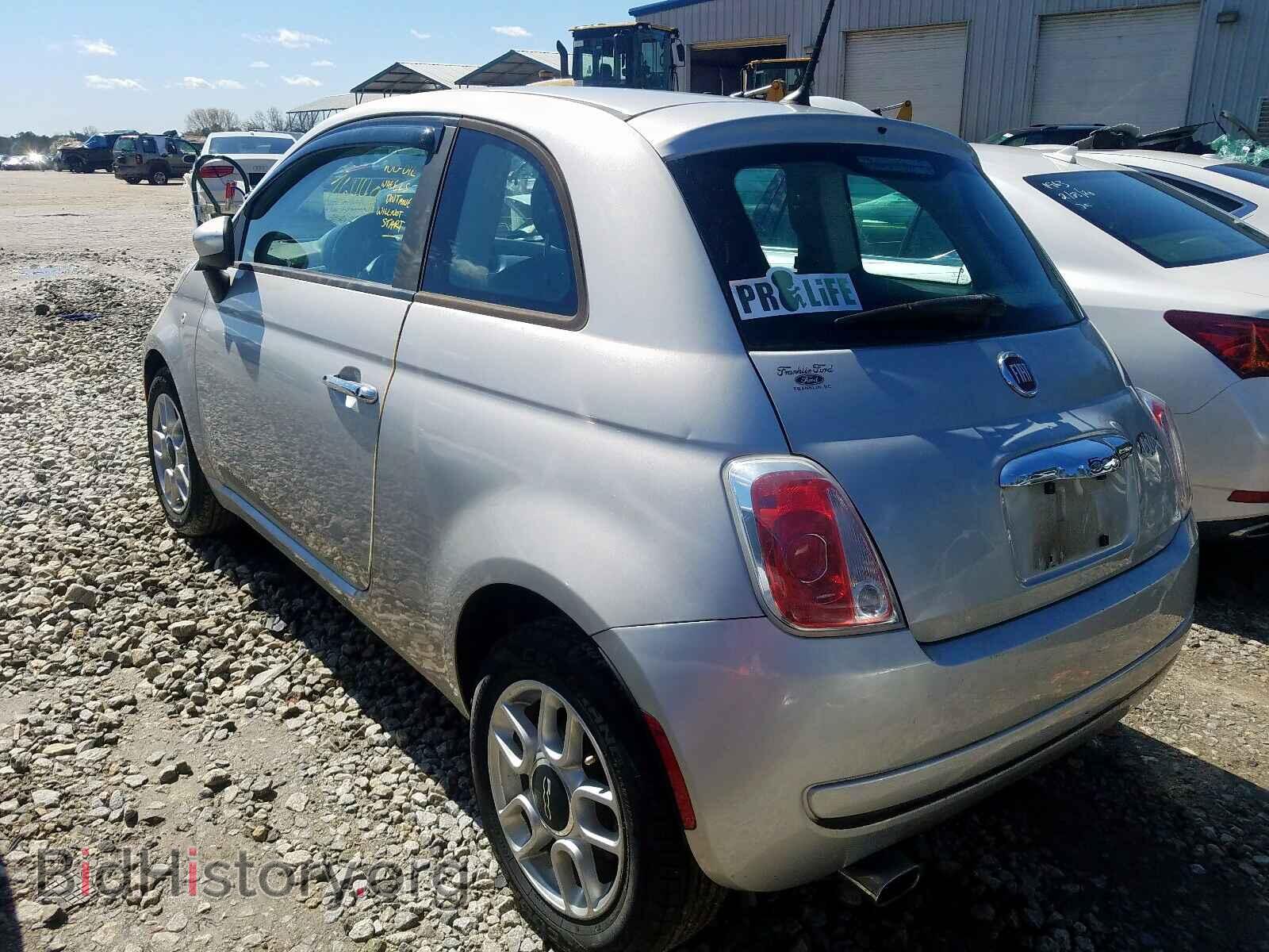 2013 FIAT 500 - VIN: 3C3CFFAR8DT635766 - Фото 3