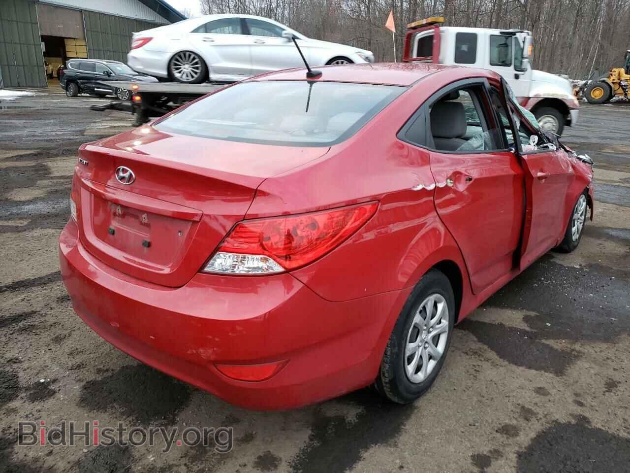 2013 HYUNDAI ACCENT - VIN: KMHCT4AE6DU344285 - Фото 4