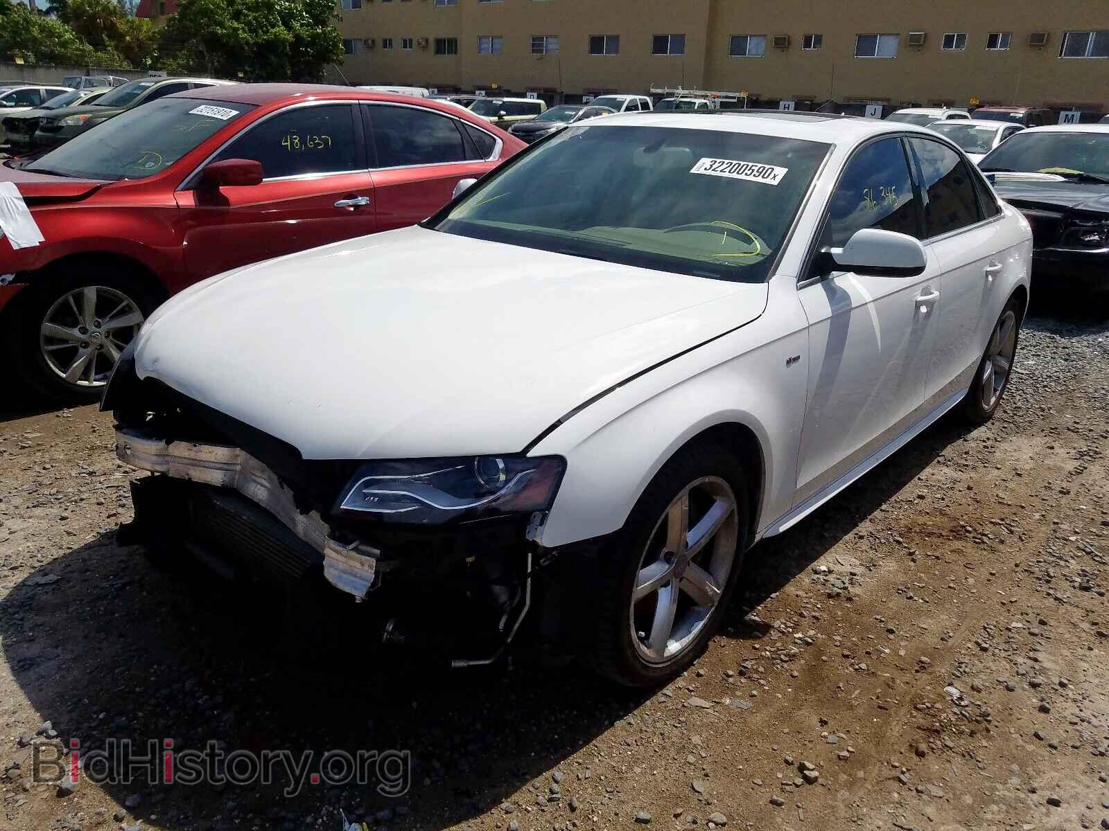2012 AUDI A4 - VIN: WAUFFAFL7CN016927 - Photo 2
