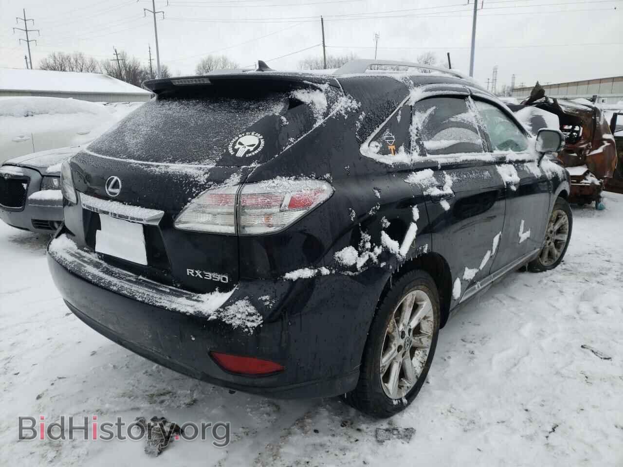 2012 LEXUS RX350 - VIN: 2T2BK1BA2CC139390 - Фото 4