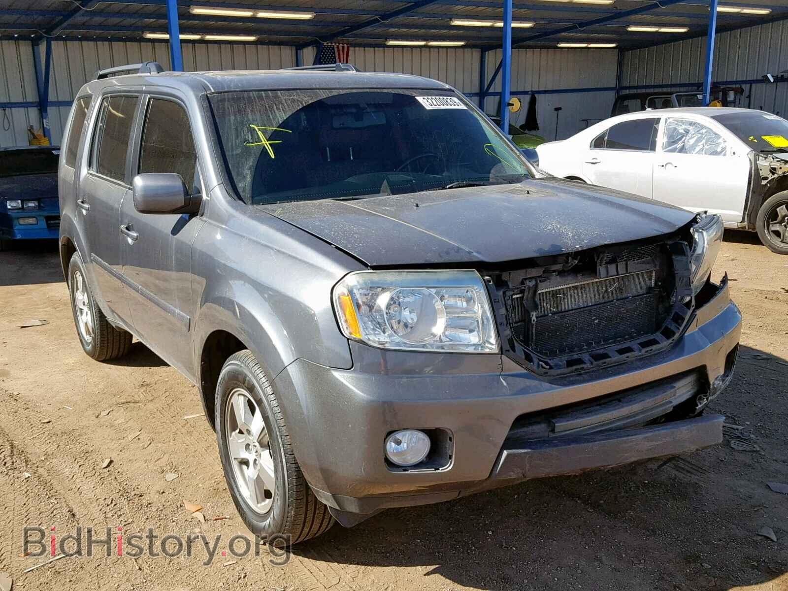 Фотография 5FNYF4H67BB007338 - HONDA PILOT EXL 2011