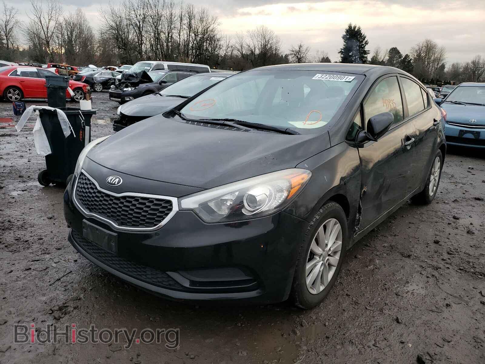2014 KIA FORTE - VIN: KNAFX4A62E5082059 - Фото 2